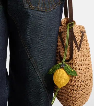 JW Anderson Lemon crochet bag charm | Thumbnail 4