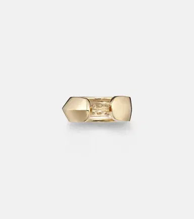 STONE AND STRAND Knife Edge 14kt gold ear cuff with diamonds | Thumbnail 3 STONE AND STRAND Knife Edge 14kt gold ear cuff with diamonds | Thumbnail 3