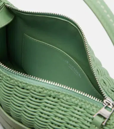 JW Anderson Loafer woven leather top-handle bag | Thumbnail 2 JW Anderson Loafer woven leather top-handle bag | Thumbnail 2