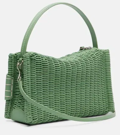 JW Anderson Loafer woven leather top-handle bag | Thumbnail 3 JW Anderson Loafer woven leather top-handle bag | Thumbnail 3