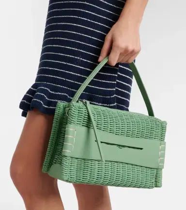 JW Anderson Loafer woven leather top-handle bag | Thumbnail 4 JW Anderson Loafer woven leather top-handle bag | Thumbnail 4