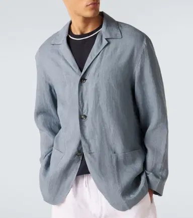 Brioni Linen overshirt | Thumbnail 2 Brioni Linen overshirt | Thumbnail 2