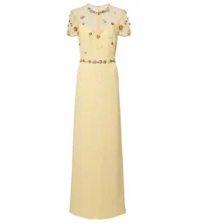 Costarellos Embellished sequined crêpe gown | Thumbnail 1 Costarellos Embellished sequined crêpe gown | Thumbnail 1