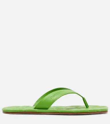 JW Anderson Leaf leather thong sandals | Thumbnail 5