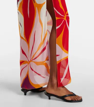 Cala de la Cruz Accasia floral halterneck maxi dress | Thumbnail 2