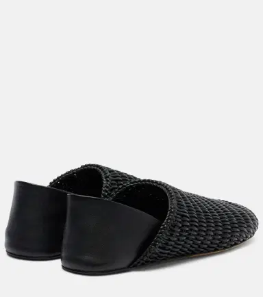 JW Anderson Babouche woven leather loafers | Thumbnail 5