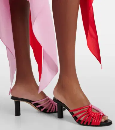 JW Anderson Plot woven leather sandals | Thumbnail 6