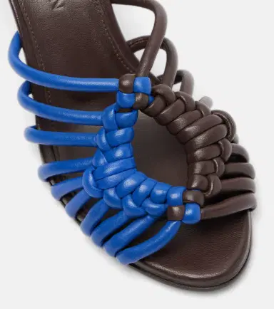 JW Anderson Plot woven leather sandals | Thumbnail 6