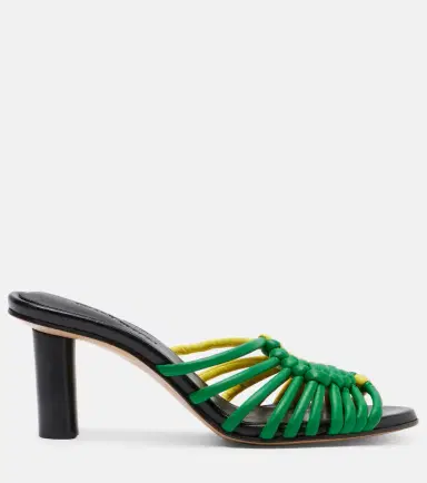 JW Anderson Plot woven leather mules | Thumbnail 3 JW Anderson Plot woven leather mules | Thumbnail 3