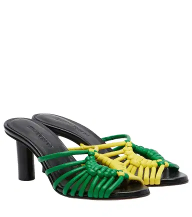 JW Anderson Plot woven leather mules | Thumbnail 1 JW Anderson Plot woven leather mules | Thumbnail 1
