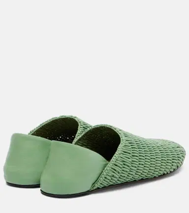 JW Anderson Babouche woven leather loafers | Thumbnail 2