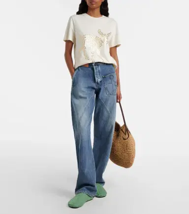 JW Anderson Babouche woven leather loafers | Thumbnail 6