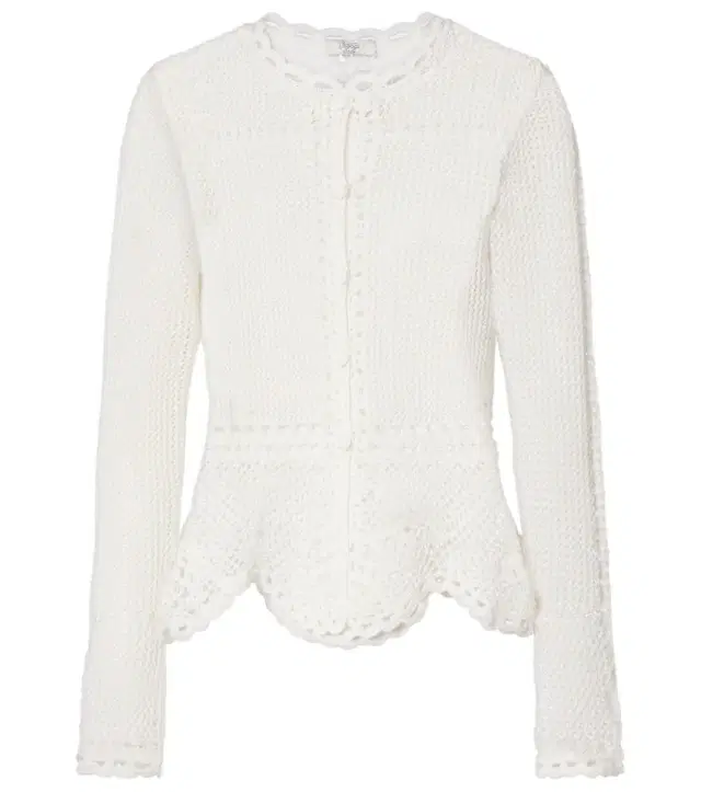 Erdem Crochet cotton cardigan