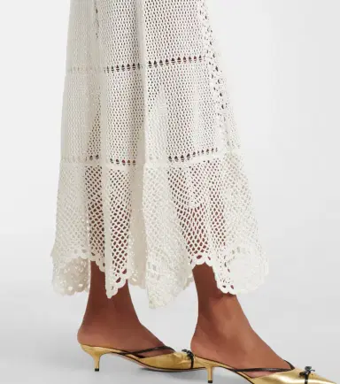 Erdem Crochet cotton midi dress | Thumbnail 2