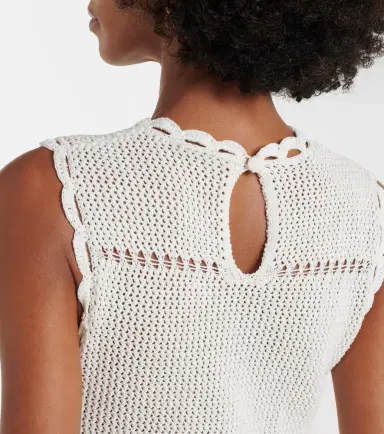 Erdem Crochet cotton midi dress | Thumbnail 4