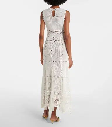 Erdem Crochet cotton midi dress | Thumbnail 5