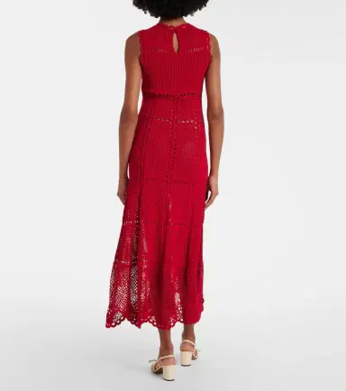 Erdem Cotton crochet midi dress | Thumbnail 2