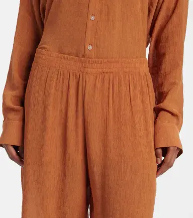 Jade Swim Mika seersucker wide-leg pants | Thumbnail 2
