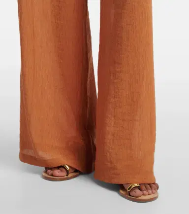 Jade Swim Mika seersucker wide-leg pants | Thumbnail 4