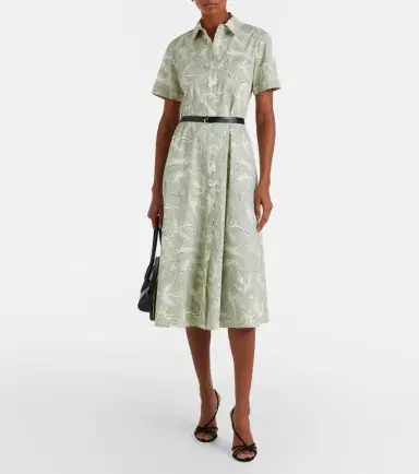 Altuzarra Kiera printed cotton-blend shirt dress | Thumbnail 3