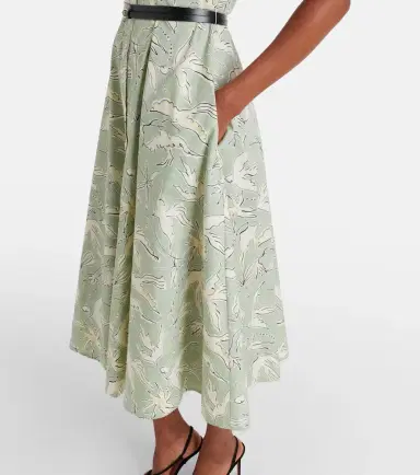 Altuzarra Kiera printed cotton-blend shirt dress | Thumbnail 5