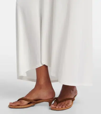 JADE SWIM Skyla ruched jersey maxi skirt | Thumbnail 2