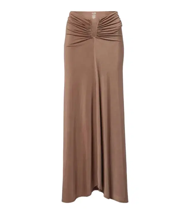 Skyla ruched jersey maxi skirt