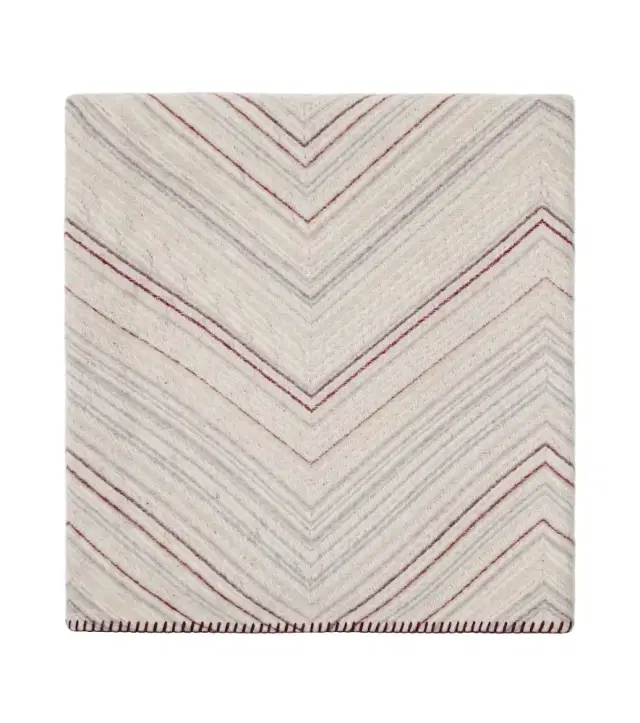 Missoni Gessetti Zigzag wool and cashmere throw