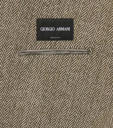 Giorgio Armani Archivio cotton and wool-blend blazer | Thumbnail 5