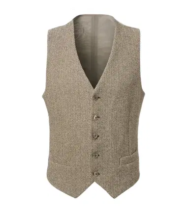 Giorgio Armani Archivio cotton and wool-blend vest | Thumbnail 1 Giorgio Armani Archivio cotton and wool-blend vest | Thumbnail 1
