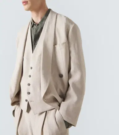 Giorgio Armani Archivio double-breasted blazer | Thumbnail 4