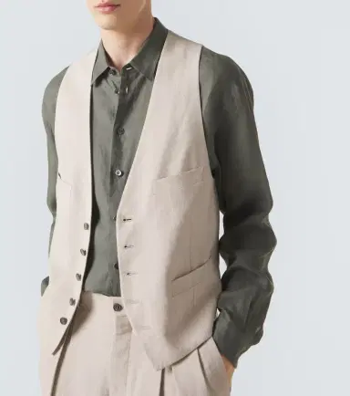 Giorgio Armani Archivio linen shirt | Thumbnail 2