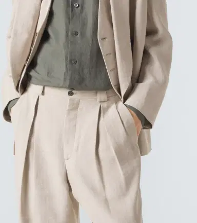 Giorgio Armani Archivio straight pants | Thumbnail 3 Giorgio Armani Archivio straight pants | Thumbnail 3