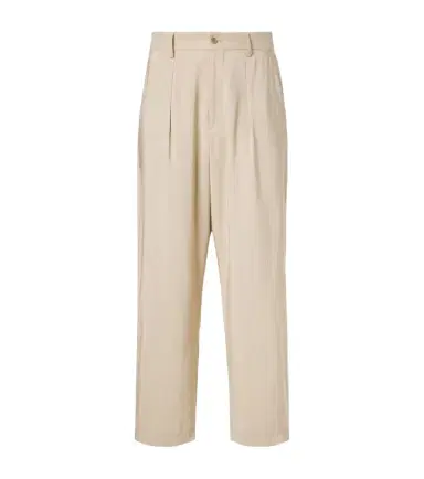 Giorgio Armani Archivio silk-blend straight pants | Thumbnail 1 Giorgio Armani Archivio silk-blend straight pants | Thumbnail 1
