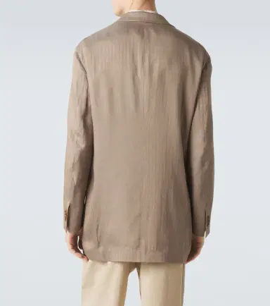 Giorgio Armani Archivio herringbone blazer | Thumbnail 3