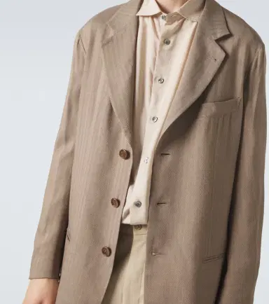 Giorgio Armani Archivio herringbone blazer | Thumbnail 6