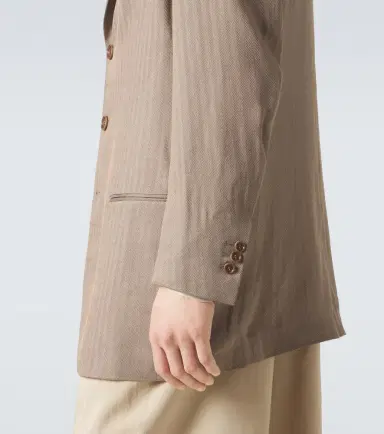Giorgio Armani Archivio herringbone blazer | Thumbnail 8