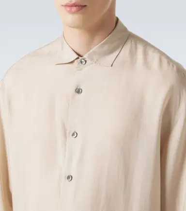 Giorgio Armani Archivio satin shirt | Thumbnail 2 Giorgio Armani Archivio satin shirt | Thumbnail 2