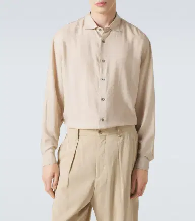 Giorgio Armani Archivio satin shirt | Thumbnail 3 Giorgio Armani Archivio satin shirt | Thumbnail 3