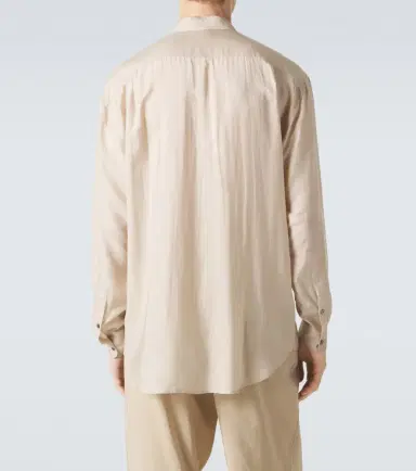 Giorgio Armani Archivio satin shirt | Thumbnail 4 Giorgio Armani Archivio satin shirt | Thumbnail 4