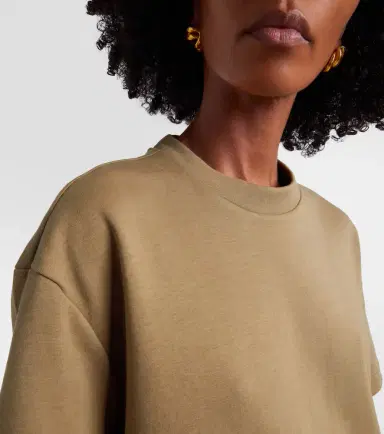 The Frankie Shop Scoob cotton-blend jersey T-shirt | Thumbnail 4