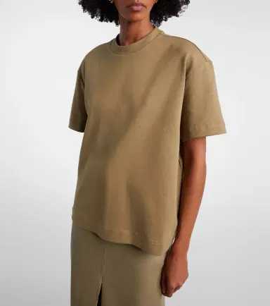 The Frankie Shop Scoob cotton-blend jersey T-shirt | Thumbnail 5