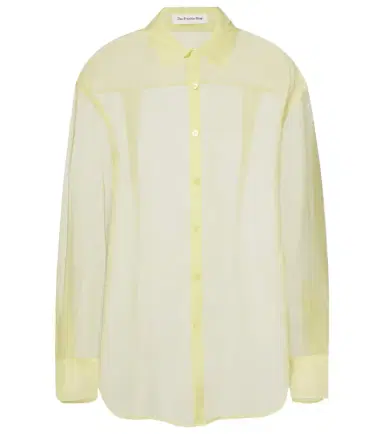 The Frankie Shop Peri sheer silk-blend shirt | Thumbnail 1 The Frankie Shop Peri sheer silk-blend shirt | Thumbnail 1