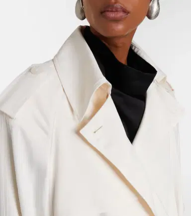 The Frankie Shop Elva cropped trench coat | Thumbnail 3 The Frankie Shop Elva cropped trench coat | Thumbnail 3