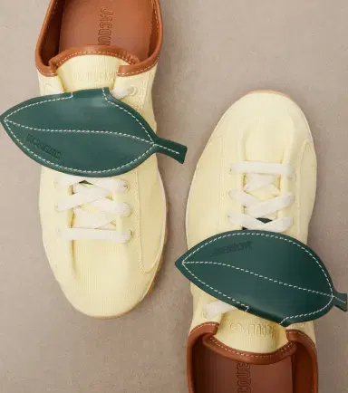 Jacquemus Tennis leather-trimmed canvas sneakers | Thumbnail 4 Jacquemus Tennis leather-trimmed canvas sneakers | Thumbnail 4