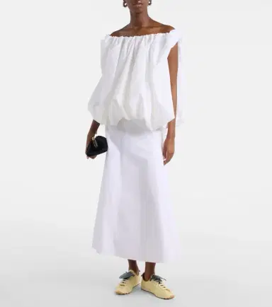 Jacquemus Tennis leather-trimmed canvas sneakers | Thumbnail 6 Jacquemus Tennis leather-trimmed canvas sneakers | Thumbnail 6