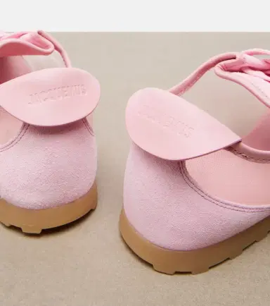 Jacquemus Tennis suede-trimmed sneakers | Thumbnail 4