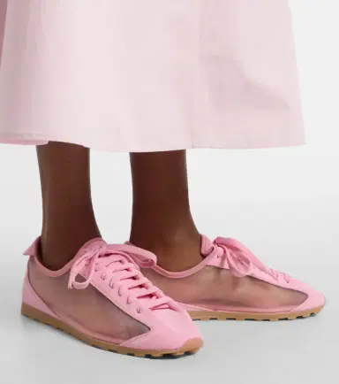 Jacquemus Tennis suede-trimmed sneakers | Thumbnail 6