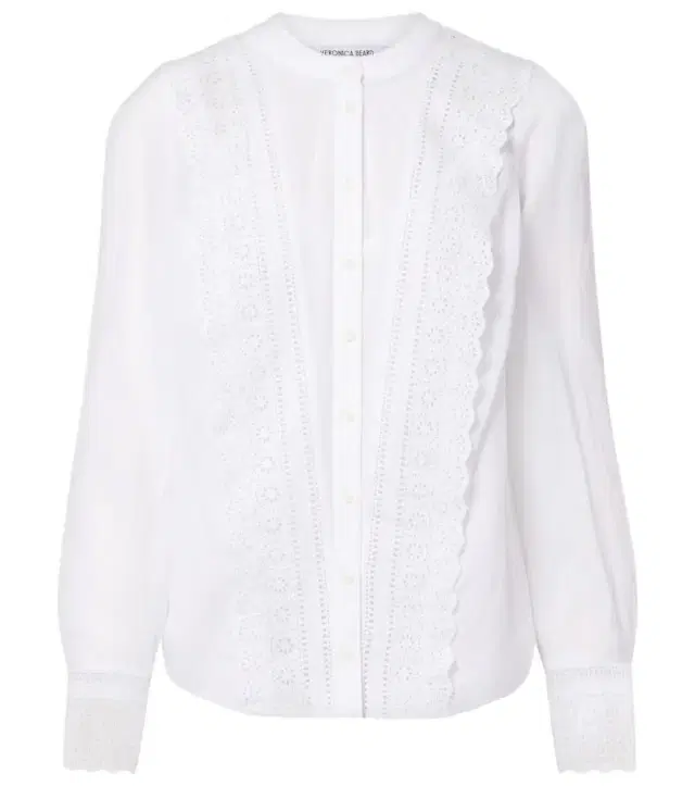 Clermont broderie anglaise cotton-blend shirt