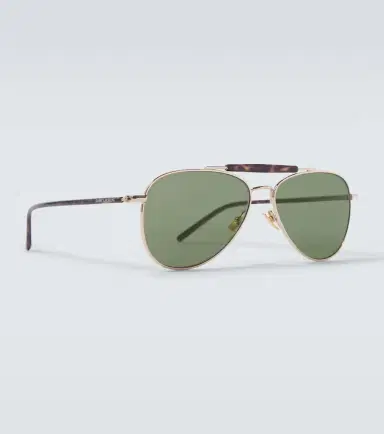 Saint Laurent SL Logo aviator sunglasses | Thumbnail 2